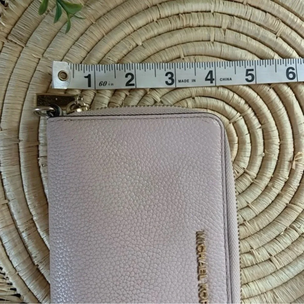 MICHAEL KORS Jet Set Travel Large Flat Multifunctional Phone Case Leather Wallet